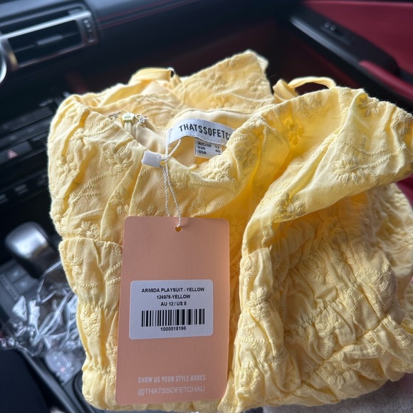 Yellow play suit from That’s so fetch - Picture 2 of 6